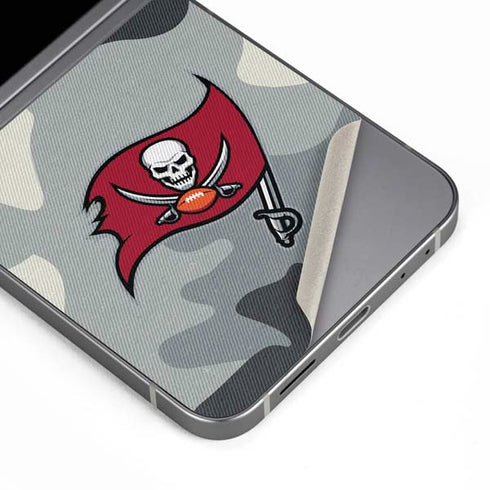 NFL Tampa Bay Buccaneers Camo Galaxy Z Flip6 Skin